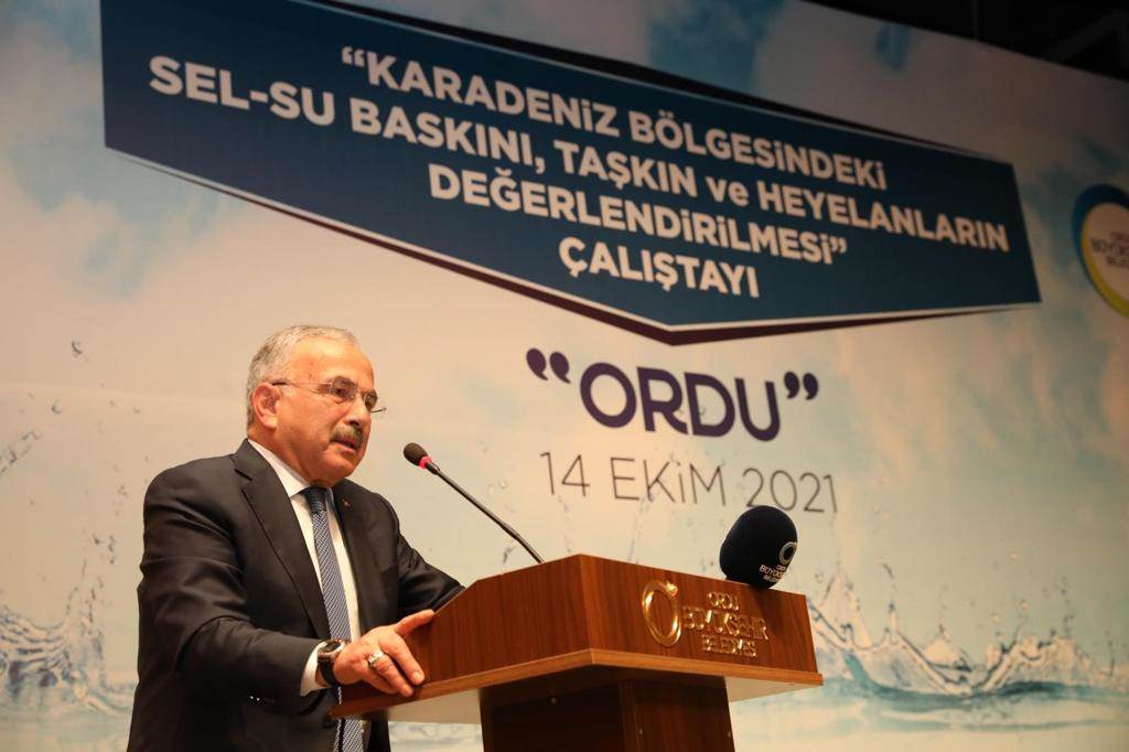 KARADENİZ’DE SEL, TAŞKIN VE HEYELAN ÇALIŞTAYI ORDU’DA YAPILDI